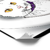 Poster Salle de bain Sink Cat (Coin)