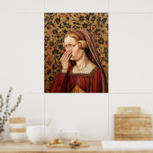 Poster Salle de bain Tudor Queen Funny (Cuisine)