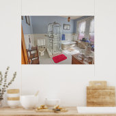 Poster Salle de bain victorienne Roi Cuivre - Butte Monta (Cuisine)