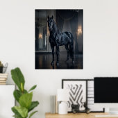Poster Salle de bal du Cheval de Minuit (Bureau à domicile)