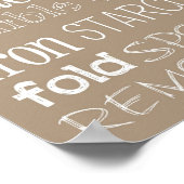 Poster Salle de blanchisserie (Coin)