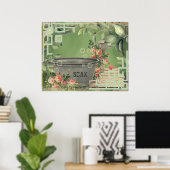 Poster Salle de blanchisserie (Bureau à domicile)