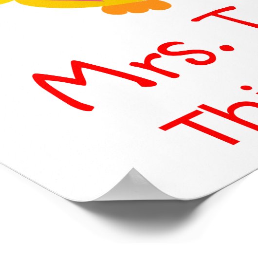 Poster Salle de classe chouette jaune (Coin)