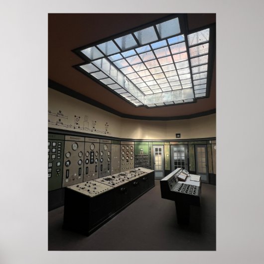 Poster Salle de contrôle (Devant)