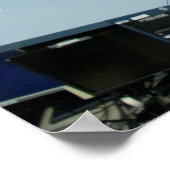 Poster Salle de contrôle de vol Johnson Space Centre (Coin)