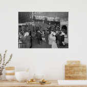 Poster Salle de danse : 1940 (Cuisine)