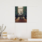 Poster Salle De Fitness Cat (Cuisine)