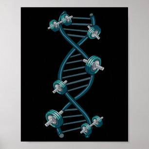 Poster Salle De Fitness De L'Adn