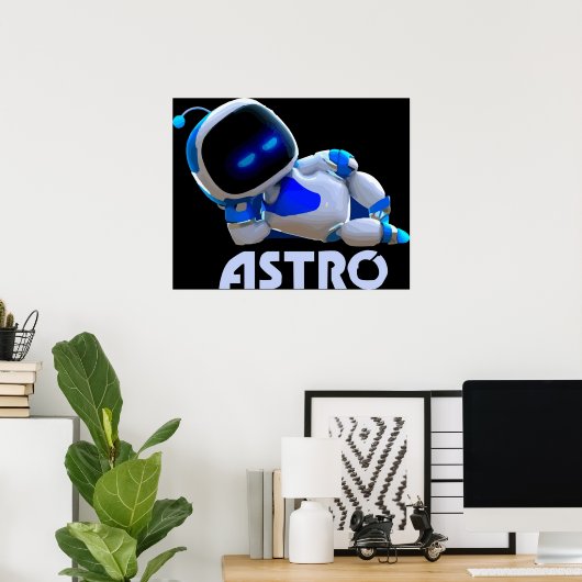 Poster Salle de jeu Astros (Bureau à domicile)