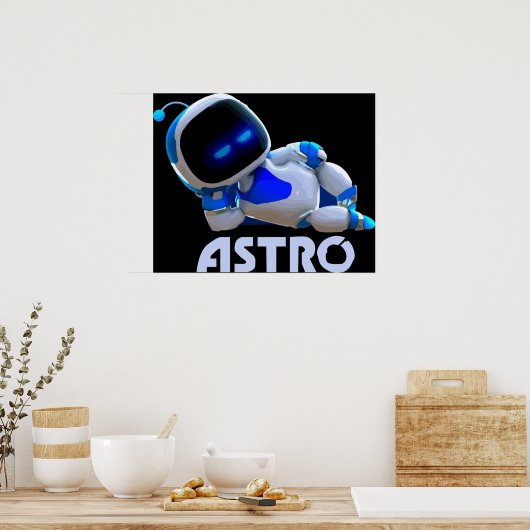 Poster Salle de jeu Astros (Cuisine)