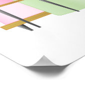 Poster Salle de la fille Ado (Coin)