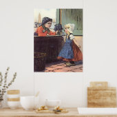 Poster Salle de lavage pour enfants (Cuisine)