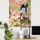 Poster Salle de méditation (Bureau à domicile)