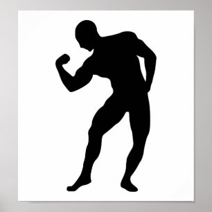 Poster Salle de musculation