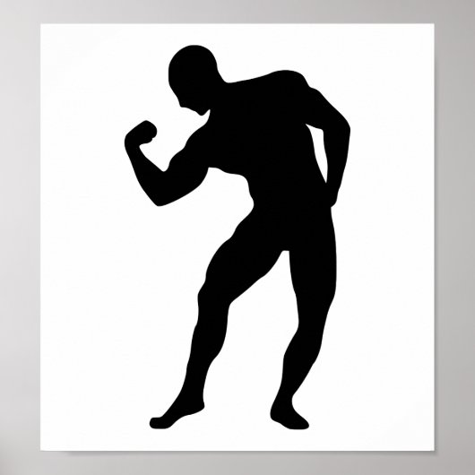 Poster Salle de musculation (Devant)