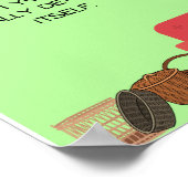 Poster Salle de rangement. (Coin)