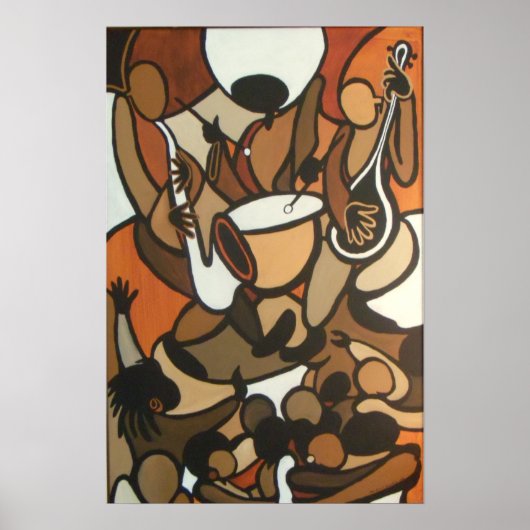 Poster Salle de rythme (Devant)