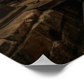 Poster Salle des machines à engrenages Steampunk (Coin)