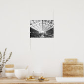 Poster Salle des machines, exposition universelle (Cuisine)