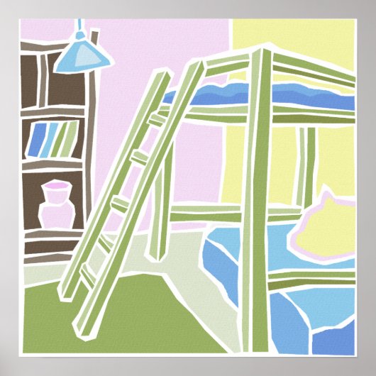 Poster Salle pour enfants (Devant)