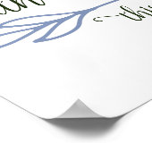 Poster Salles De Bains Douteuses Bleues Cette Flèche (Coin)