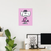 Poster Sally en colère (Bureau à domicile)