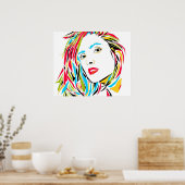 Poster Salma Hayek (Cuisine)