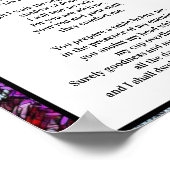 Poster Salmo 23 cita bíblica (Coin)