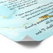 Poster Salmo 23 citas bíblicas (Coin)