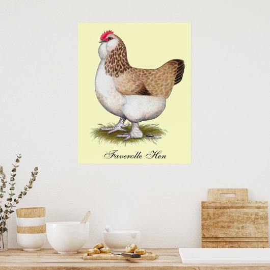 Poster Salmon Faverolle (Cuisine)