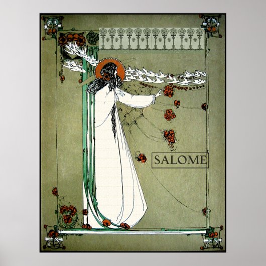 Poster Salome Art Nouveau (Devant)