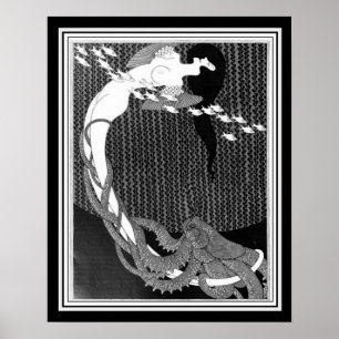 Poster "Salome" Art nouveau de Julius Klinger (1909)