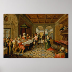 Poster Salome Présenter le chef de St. John le