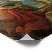 Poster Salomon Avant l'Arche de l'Alliance, 1747 (Coin)