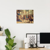 Poster Salomon et la reine de Saba (Bureau à domicile)