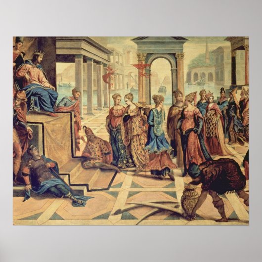 Poster Salomon et la reine de Saba (Devant)