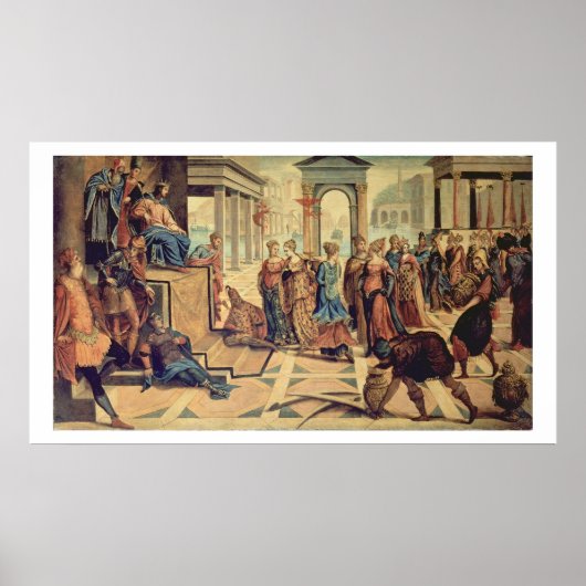 Poster Salomon et la reine de Saba (Devant)