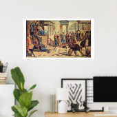 Poster Salomon et la reine de Saba (Bureau à domicile)