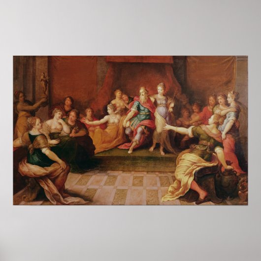 Poster Salomon et ses femmes (Devant)