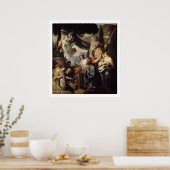 Poster Salomon fait un sacrifice aux idoles (Cuisine)