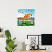 Poster Salon Champion de l'Agilité désactivé (Bureau à domicile)