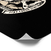 Poster salon de barbier classique séjour frais séjour bea (Coin)