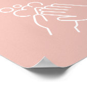 Poster Salon De Beauté Hygiène S'Il Vous Plaît Laver Vos  (Coin)