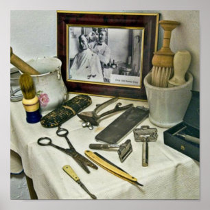 Poster Salon de coiffure