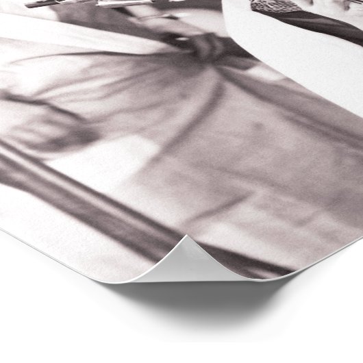 Poster Salon de coiffure rétro (Coin)