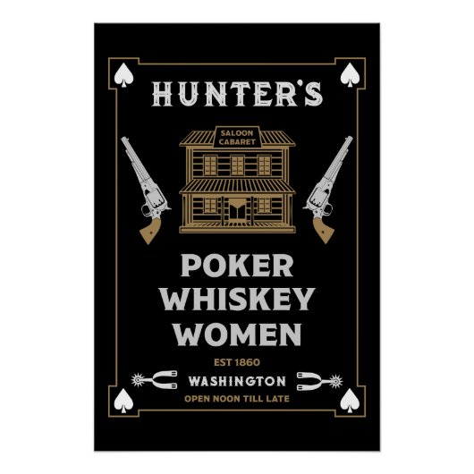 Poster Salon de la Frontière Américaine Cowboy (Devant)