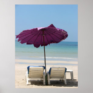 Poster Salon de plage