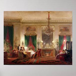Poster Salon de princesse Mathilde Bonaparte
