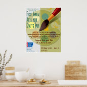 Poster Salon des arts et de l'artisanat (Cuisine)