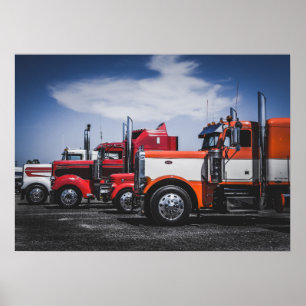 Poster Salon des camions — 